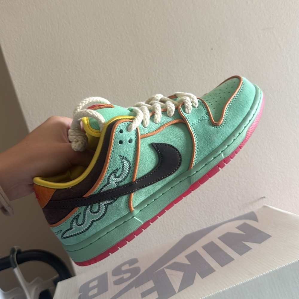 Nike Low Dunks - cowboy